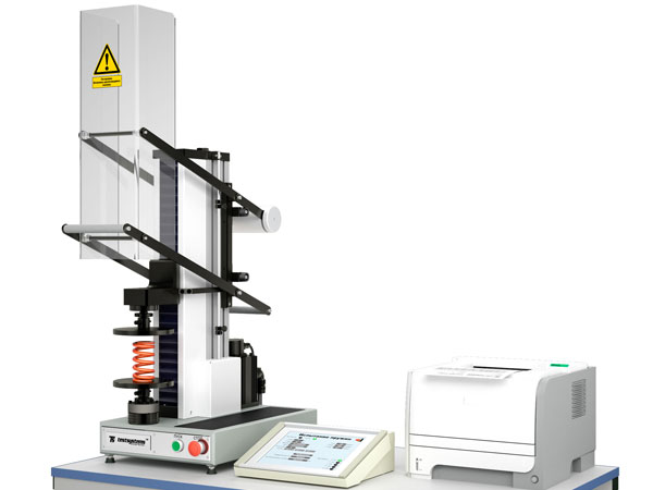 Машина для испытания пружин до 5 кН на базе УТС 111.1 с защитным экраном